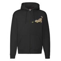 Sweat-shirt à capuche zippé Premium Vignette