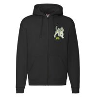 Sweat-shirt à capuche zippé Premium Vignette