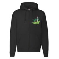 Sweat-shirt à capuche zippé Premium Vignette