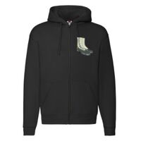 Sweat-shirt à capuche zippé Premium Vignette