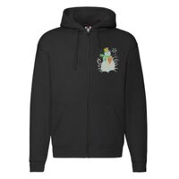 Sweat-shirt à capuche zippé Premium Vignette