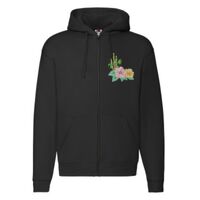 Sweat-shirt à capuche zippé Premium Vignette