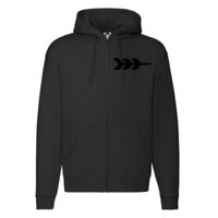 Sweat-shirt à capuche zippé Premium Vignette