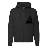 Sweat-shirt à capuche zippé Premium Vignette