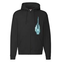 Sweat-shirt à capuche zippé Premium Vignette