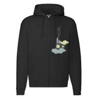 Sweat-shirt à capuche zippé Premium Vignette