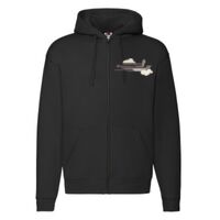Sweat-shirt à capuche zippé Premium Vignette