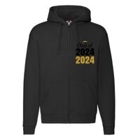 Sweat-shirt à capuche zippé Premium Vignette