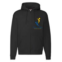 Sweat-shirt à capuche zippé Premium Vignette