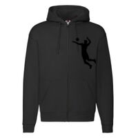 Sweat-shirt à capuche zippé Premium Vignette