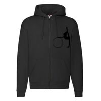 Sweat-shirt à capuche zippé Premium Vignette