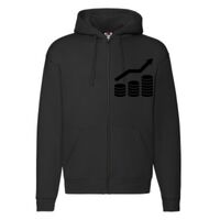 Sweat-shirt à capuche zippé Premium Vignette