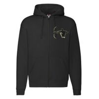 Sweat-shirt à capuche zippé Premium Vignette