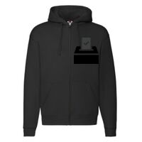 Sweat-shirt à capuche zippé Premium Vignette