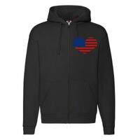 Sweat-shirt à capuche zippé Premium Vignette