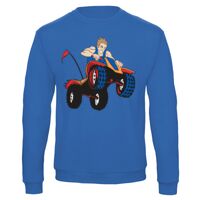 Sweat-shirt de qualité, 50% coton 50% polyster, de marque B&C Collection Vignette