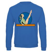 Sweat-shirt de qualité, 50% coton 50% polyster, de marque B&C Collection Vignette