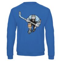 Sweat-shirt de qualité, 50% coton 50% polyster, de marque B&C Collection Vignette