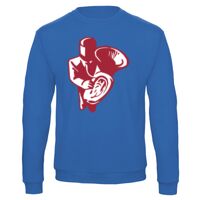 Sweat-shirt de qualité, 50% coton 50% polyster, de marque B&C Collection Vignette