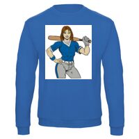 Sweat-shirt de qualité, 50% coton 50% polyster, de marque B&C Collection Vignette