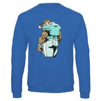 Sweat-shirt de qualité, 50% coton 50% polyster, de marque B&C Collection Vignette