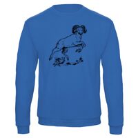 Sweat-shirt de qualité, 50% coton 50% polyster, de marque B&C Collection Vignette