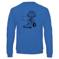Sweat-shirt de qualité, 50% coton 50% polyster, de marque B&C Collection Vignette