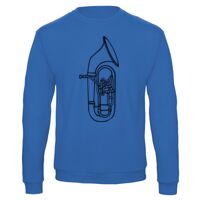 Sweat-shirt de qualité, 50% coton 50% polyster, de marque B&C Collection Vignette