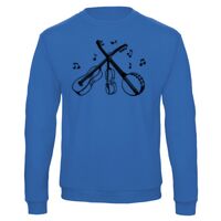 Sweat-shirt de qualité, 50% coton 50% polyster, de marque B&C Collection Vignette