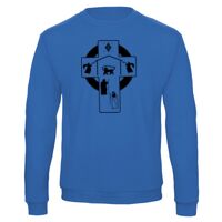 Sweat-shirt de qualité, 50% coton 50% polyster, de marque B&C Collection Vignette
