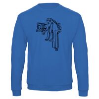 Sweat-shirt de qualité, 50% coton 50% polyster, de marque B&C Collection Vignette