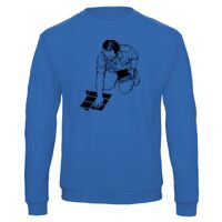 Sweat-shirt de qualité, 50% coton 50% polyster, de marque B&C Collection Vignette