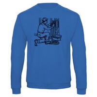 Sweat-shirt de qualité, 50% coton 50% polyster, de marque B&C Collection Vignette