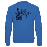 Sweat-shirt de qualité, 50% coton 50% polyster, de marque B&C Collection Vignette