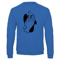 Sweat-shirt de qualité, 50% coton 50% polyster, de marque B&C Collection Vignette