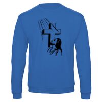 Sweat-shirt de qualité, 50% coton 50% polyster, de marque B&C Collection Vignette