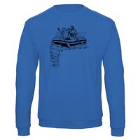 Sweat-shirt de qualité, 50% coton 50% polyster, de marque B&C Collection Vignette