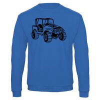 Sweat-shirt de qualité, 50% coton 50% polyster, de marque B&C Collection Vignette