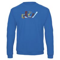 Sweat-shirt de qualité, 50% coton 50% polyster, de marque B&C Collection Vignette