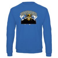 Sweat-shirt de qualité, 50% coton 50% polyster, de marque B&C Collection Vignette