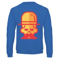 Sweat-shirt de qualité, 50% coton 50% polyster, de marque B&C Collection Vignette