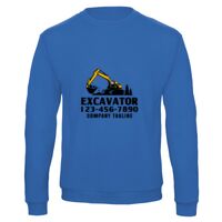 Sweat-shirt de qualité, 50% coton 50% polyster, de marque B&C Collection Vignette