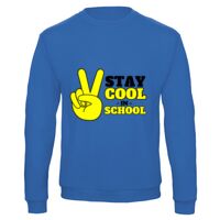 Sweat-shirt de qualité, 50% coton 50% polyster, de marque B&C Collection Vignette