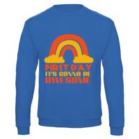 Sweat-shirt de qualité, 50% coton 50% polyster, de marque B&C Collection Vignette