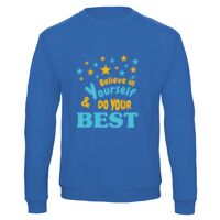 Sweat-shirt de qualité, 50% coton 50% polyster, de marque B&C Collection Vignette