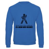 Sweat-shirt de qualité, 50% coton 50% polyster, de marque B&C Collection Vignette