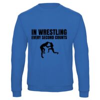 Sweat-shirt de qualité, 50% coton 50% polyster, de marque B&C Collection Vignette