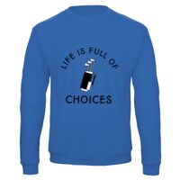 Sweat-shirt de qualité, 50% coton 50% polyster, de marque B&C Collection Vignette