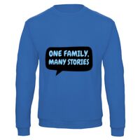 Sweat-shirt de qualité, 50% coton 50% polyster, de marque B&C Collection Vignette