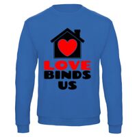 Sweat-shirt de qualité, 50% coton 50% polyster, de marque B&C Collection Vignette